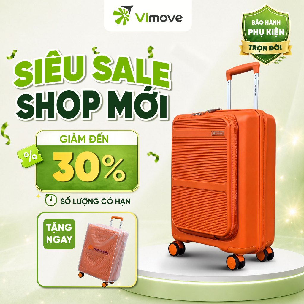 Vali Kéo Travelking 1806